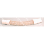 Hose, Vacuum, 1.50ID X 17.0-Long, Clear, White