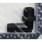 Barb 90 Elbow 1/2 X 3/8NPT