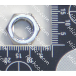 Nut, Hex Head, Standard, .38-16, Stainless Steel