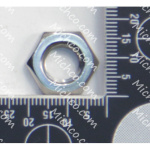 NUT, HEX, JAM, M10 X 1.5, SS