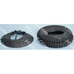 Tire, Black, 4.10/3.50-6 (WITH Tube