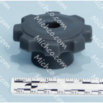 Knob - M12 -1.75 Thru