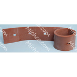 Blade, Squeegee, Gum Rubber, 45 1/2" X 3 3/4" X 1/8