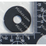 Washer, Flat, M12, Rubber AS20