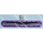 Tool, Floor, 1.5"X 14"L E-Z Glide W/Brush,plas,pu (546PTB