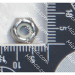 NUT, HEX, LOCK, 08-32, NL, SS