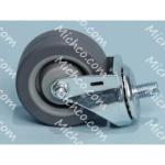 Caster, Swivel, 3.0-Dia. 1.3-Wide, .50-13 S