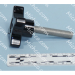 Knob, Star, 2.00-Dia. 4EAR, .38-24X2.0-Long Stud