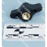 Knob, M6 2- Arm Nylon Female
