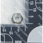 Nut Hex Head Nylon Lock Stainless Steel 6-32