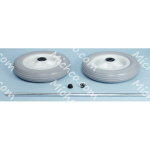 Wheel Axle And Axel Cap Kit