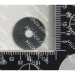 Washer, Flat, 0.17-Bore 0.75-Dia. .04, Stainless Steel