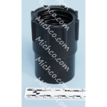 Cuff, 2.3-Dia. Hose, 1.5ID/ 2.3OD 3.6-Long