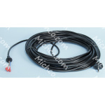 Power Cord 2 X 1.00 Black
