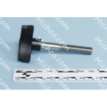 Knob Assembly, Star, 1.12-Dia. 3EAR M10