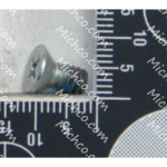 Screw, Flat, Phillips, 10-24 X 0.38, Plated