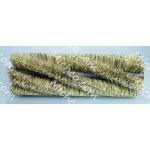 Brush, Sweep, 24-Long, 6-Double Rows, Polypropylene, Spline