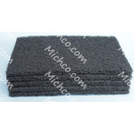 Pad - Black -12X18-5/ CS