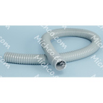 Hose Assembly, W/1 Cuff 1.5-Dia. 46-Long, Gray