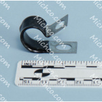 Clamp, Cable, Steel, 0.50-Dia. (INSULATED