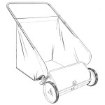 Manual Parker LP-120-D Lawn Sweeper