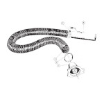 Manual Parker MA-622-D VAC-35 4 inch Hose Kit