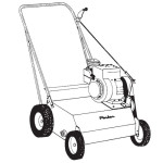 Manual Parker PR0165-T-K-F Power Rake