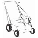 Manual Parker PR060-T-K-F Power Rake