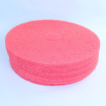 Mighty Mac 19" Red Gloss Floor Buffing Pads