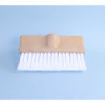 10" Wide Flag Tip White High Low Vehicle And Window Brush With Out Handle