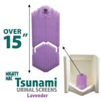 Mighty Mac Tsunami Urinal Screen Lavender Fragrance