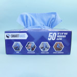 SmartRags 16X16" Microfiber Popup Cloths BLUE