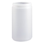 32 OZ  JAR , POLY,  NATURAL 89/400