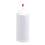 12 OZ LDPE SQUEEZE BOT W/YORKER SPT