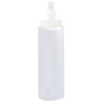 8 OZ MDPE SQEEZE BOTTLE W/ RIBBON