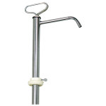 660  CHROME PLATED DRUM PUMP#170105