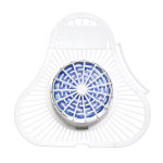 URINAL SCREEN WITH BLOCK, GRN APPLE
