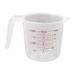 16 OZ GRADUATED MEASURE CUP-ROUND