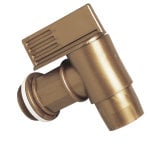 2 " GOLD PLASTIC DRUM FAUCET#250110