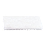 UTILITY CLEANING PAD, WHITE 4 X 10"