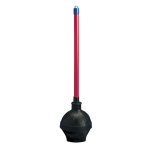 Industrial Grade Toilet Plunger W/ Plastic Handle