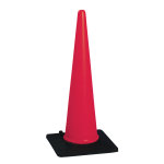 SAFETY CONE, 28" ORANGE VINYL