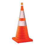 28" COLLAPSIBLE TRAFFIC CONE#320197