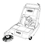 Manual Tennant 140 Sweeper