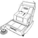 Manual Tennant 140E Electric Sweeper
