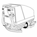 Manual Tennant 1490 Automatic Scrubber