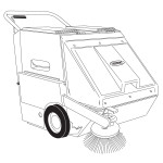 Manual Tennant 186E Sweeper