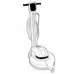 Manual Tennant 2360 Floor Machine