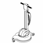 Manual Tennant 2360 Floor Machine