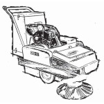 Manual Tennant 42HD Power Sweeper